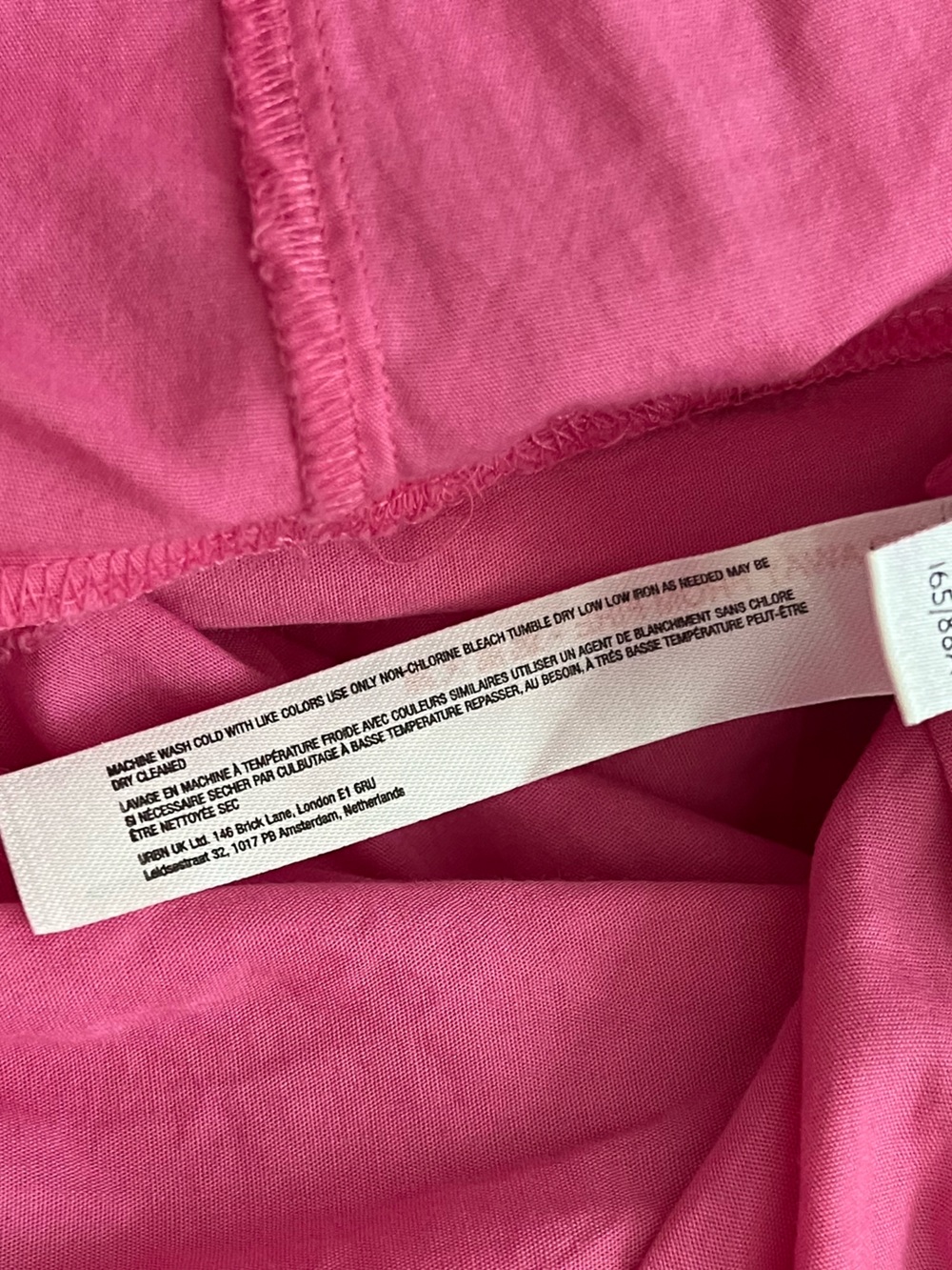Free People Hot Pink Pleated Short skirt - Picture 4 of 5